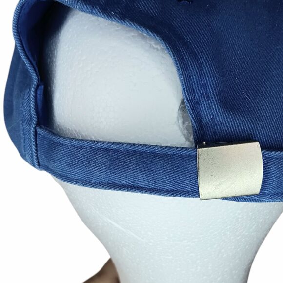 Boeing 787 Dreamliner Cap Blue Cotton White Embroidered Adjustable Strapback - Picture 5 of 8